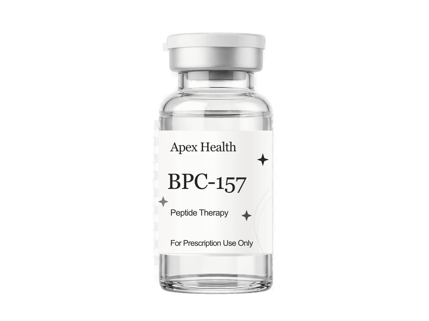 Apex Health BPC-157 vial render